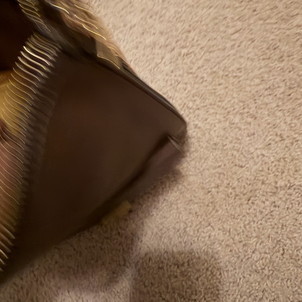 Celine shoulder Bag in Brown and Cream with Gold Accents - Picture 5 of 11